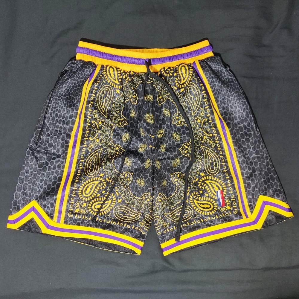 Trillest Collect and Select Kobe LA Lakers Shorts